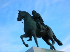 Statue de Louis XIV, à Lyon
